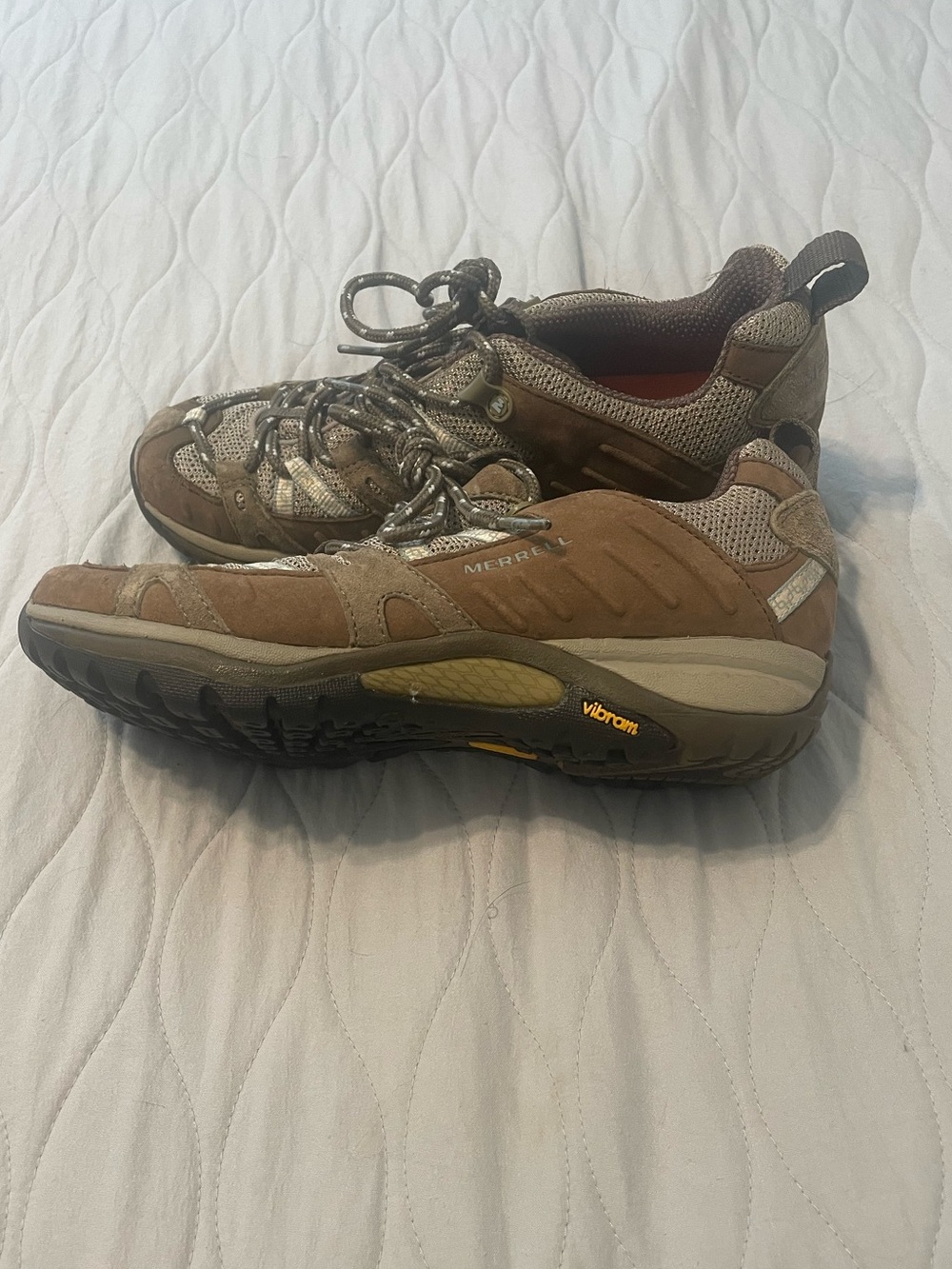 Merrell Brown Suede Hiking Shoes